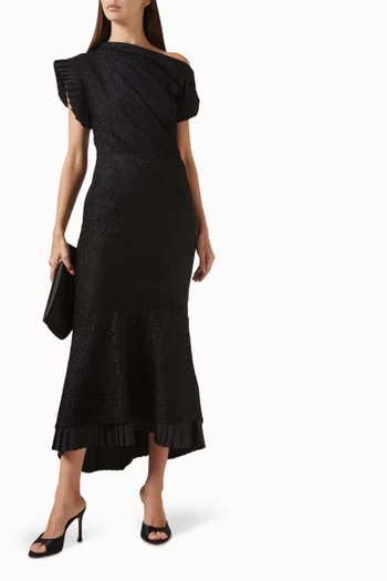 Asymmetric Dress in Lace