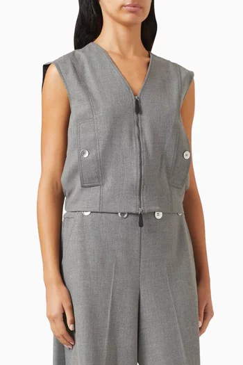Zip-front Coat