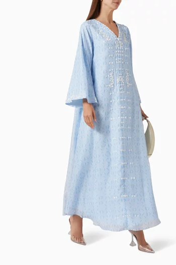 Embellished Dress in Organza
