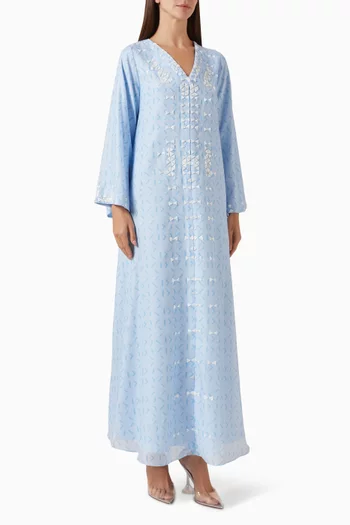 Embellished Dress in Organza