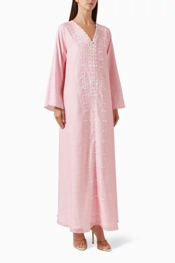 Embellished Dress in Organza