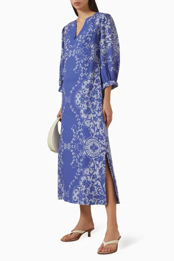 فستان دوريس متوسط الطول