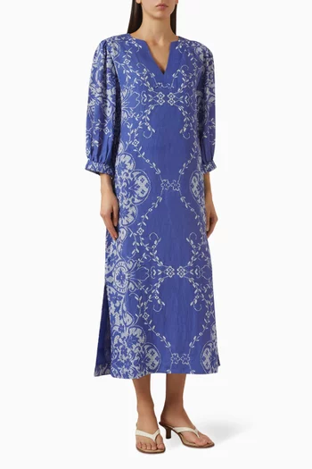 فستان دوريس متوسط الطول