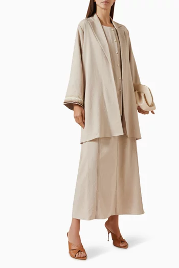 4-piece Jacket Set in Cotton