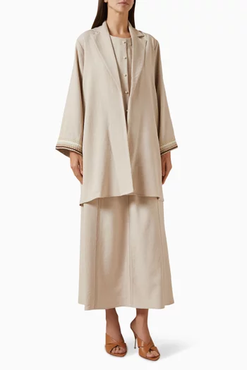 4-piece Jacket Set in Cotton