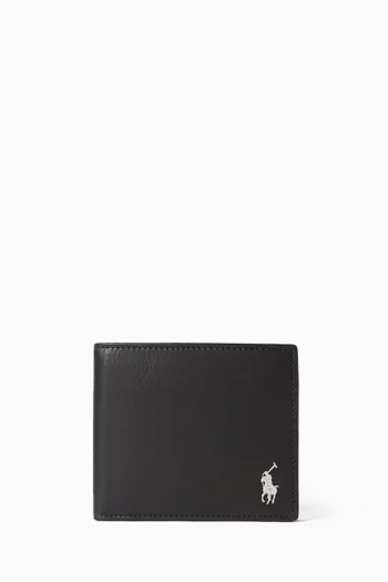 Pony Billfold Wallet in Leather