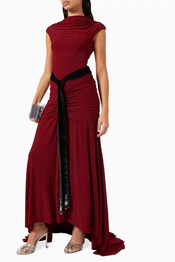 Primrose Belted Maxi Dress