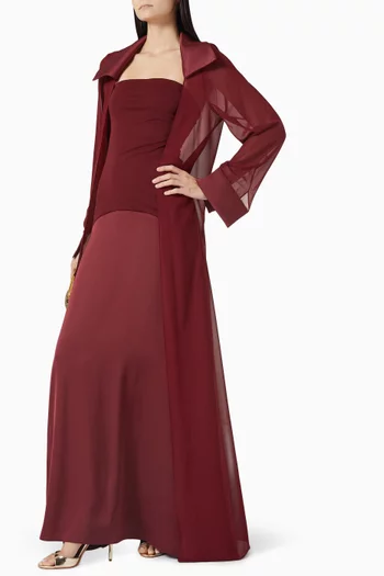 Amira Jacket & Dress Set in Jersey-knit