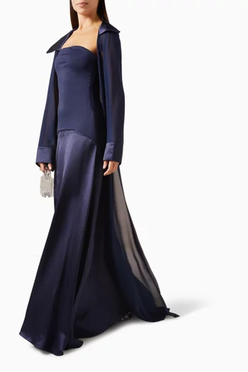 Amira Jacket & Dress Set in Jersey-knit