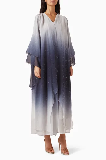 عباية مطرزة بالترتر