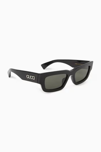 Miami Square Sunglasses in Acetate