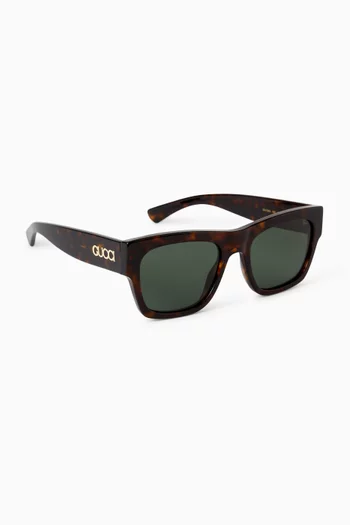 Square Sunglasses in Acetate