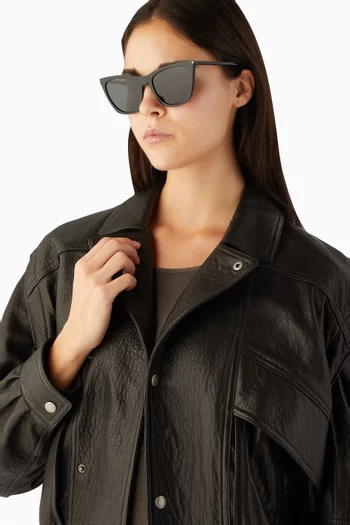 نظارة شمسية إس إل 214 كيت بإطار بتصميم عين القطة أسيتات