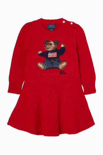 Bear Graphic-print Dress