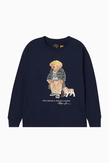 Polo Bear T-shirt in Cotton