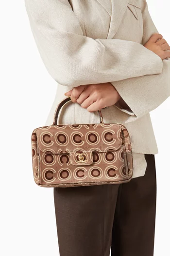 حقيبة كوكو بيد علوية من الألفينيات مخمل