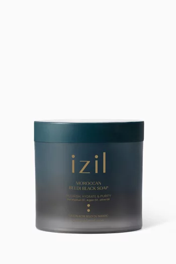 Moroccan Beldi Black Soap, 240g