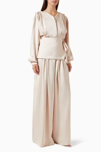 Audra Detachable Corset Jumpsuit