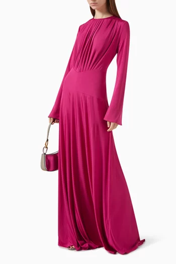 Charley Pleated Maxi Dress