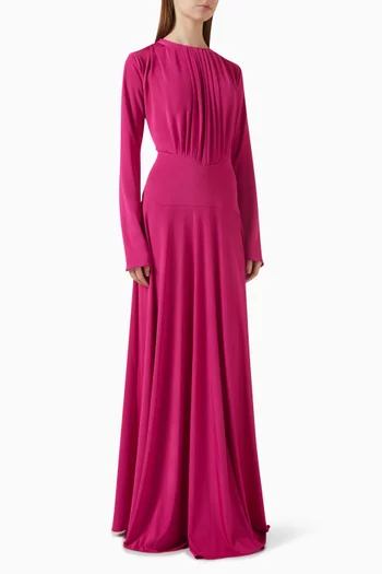 Charley Pleated Maxi Dress