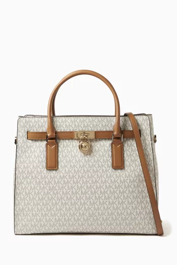 حقيبة ساتشل هاميلتون موديرني كبيرة قنب بنقشة شعار الماركة