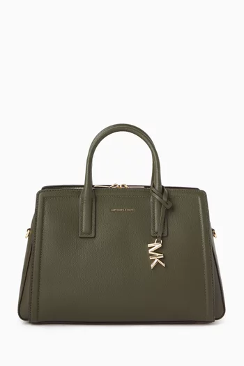 Medium Laila Satchel in Leather