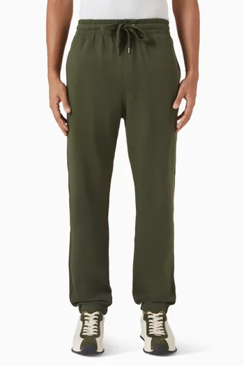 بنطال رياضي بشعار الماركة مزيج قطن