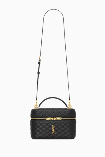 Large Gaby Vanity Bag in Quilted Lambskin