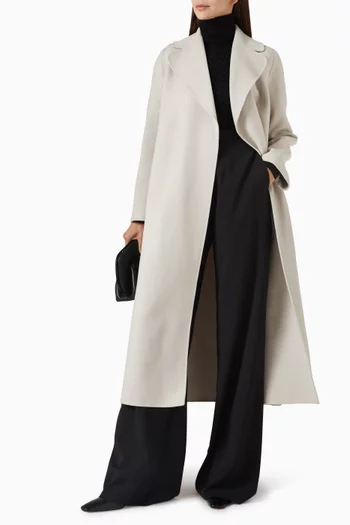 Poldo Wrap Coat in Wool