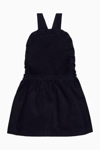 Alexa Pinafore Dress in Corduroy