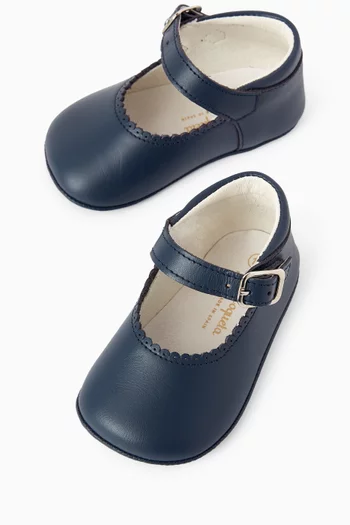 Mary Jane Shoes in Nappa Leather