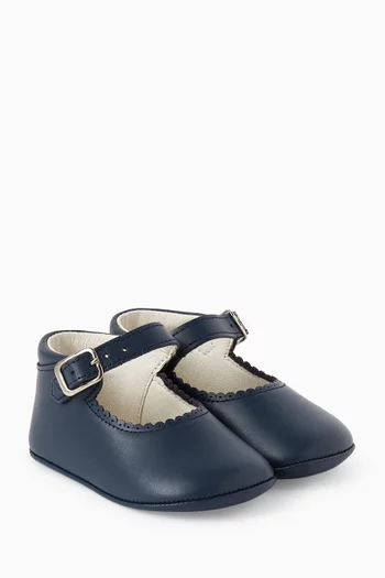 Mary Jane Shoes in Nappa Leather