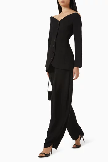 Peekaboo Top in Crepe