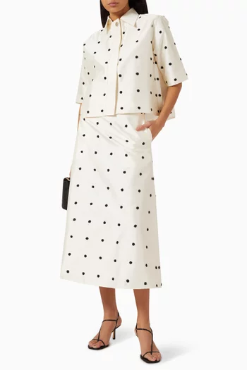 Daphne Polka-dot Shirt