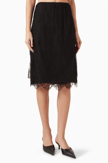 Pencil Skirt in Lace