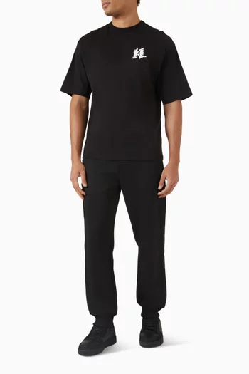 KL Sweatpants in Piqué