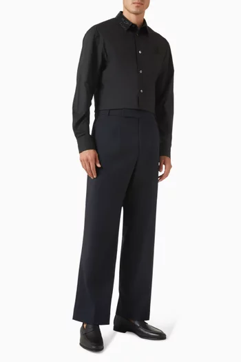 قميص سهرة براق