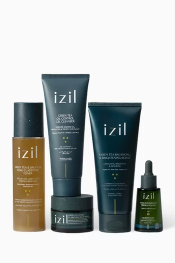 روتين الشاي الأخضر لتفتيح البشرة وتنقية المسام، توفير 20%