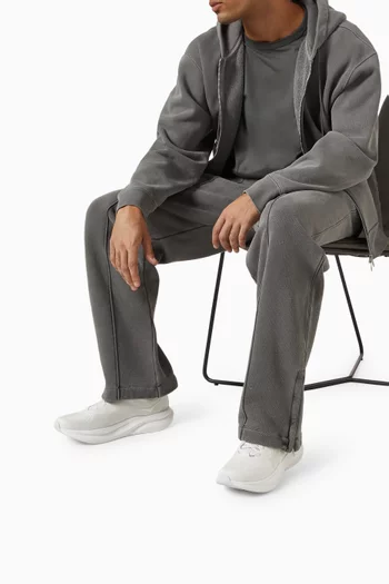 Slip-on Mules in Cowhide Leather