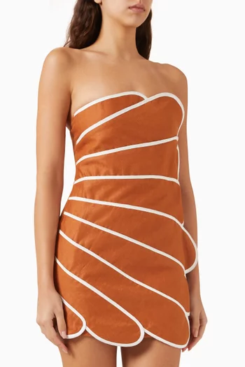 Joaquina Panelled Mini Dress