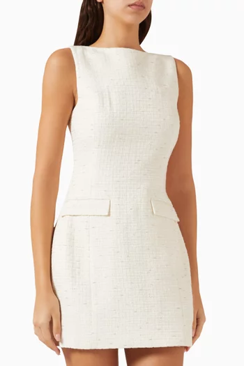 Alana Dress in Hand-loomed Fabric