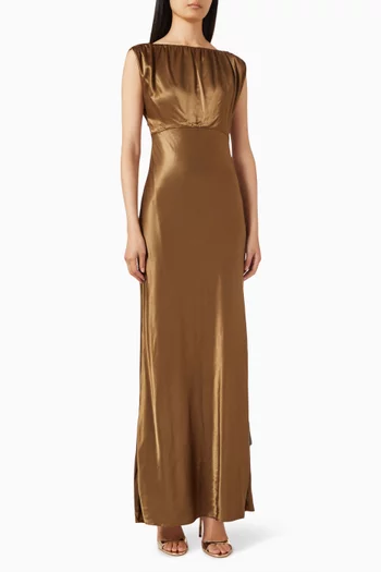 Ophelia Maxi Dress in Viscose