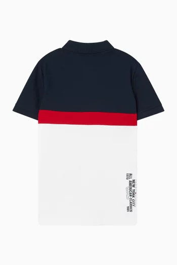 NYC-print Polo T-shirt