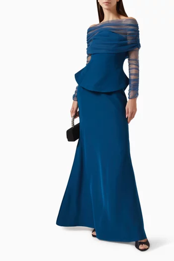 3-piece Corset & Maxi Skirt Set