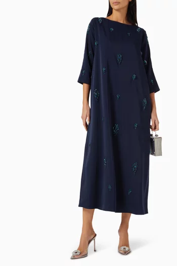 قفطان مطرز بالترتر