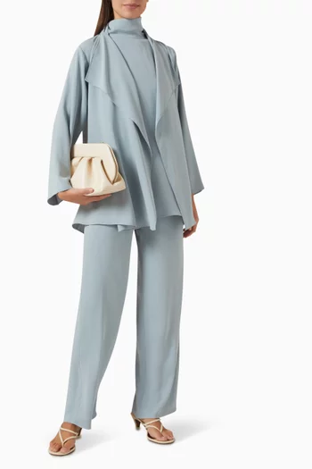 طقم جاكيت بكشكش، 3 قطع