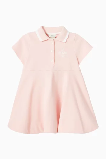 Polo Shirt Dress in Cotton
