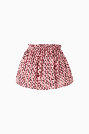 FF Print Mini Skirt