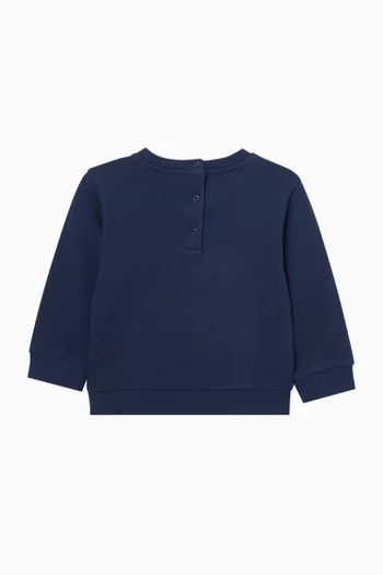 Fendi Did It First Sweatshirt in Cotton