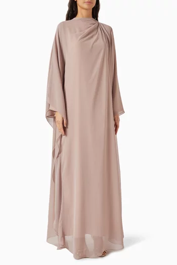 قفطان بكشكش شيفون